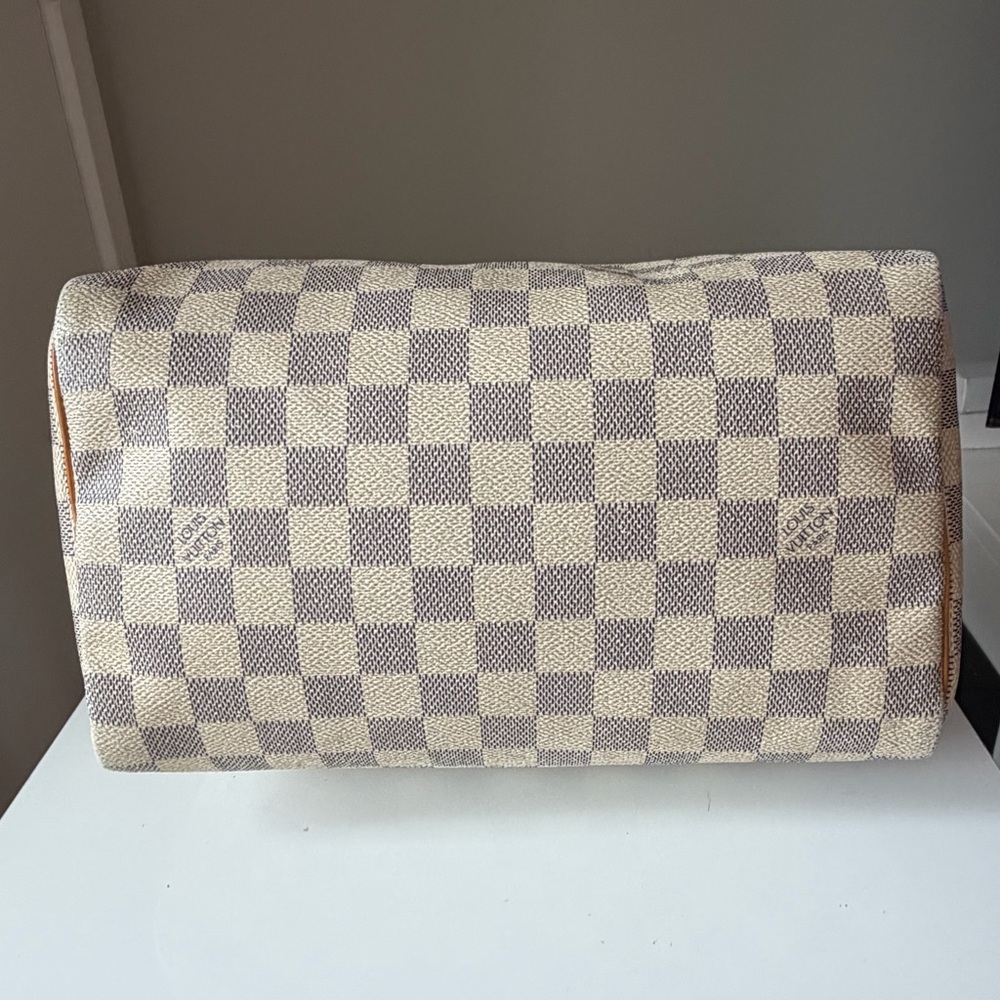 Louis Vuitton Speedy 25 Damier Azur Satchel Lock & Key - Picture 6 of 16